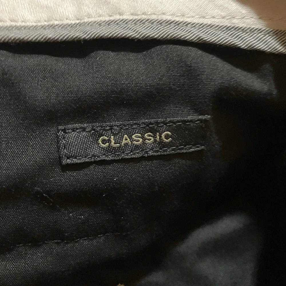 J.Crew Bowery Pants Mens Size 34‎ X 29 Gray Cotton Flat Front Casual Dress